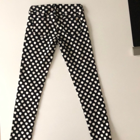 Kate Spade Apple print Skinny Jeans. Size 24 - Picture 2 of 2